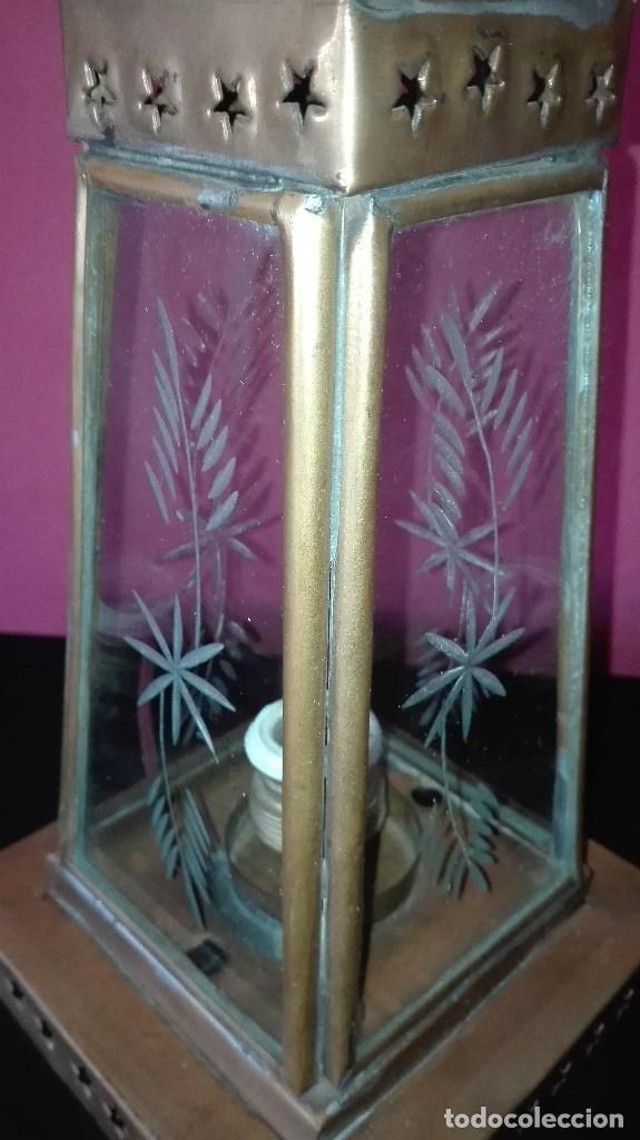Segunda mano: LAMPARA VITRINA CRISTAL - Foto 7
