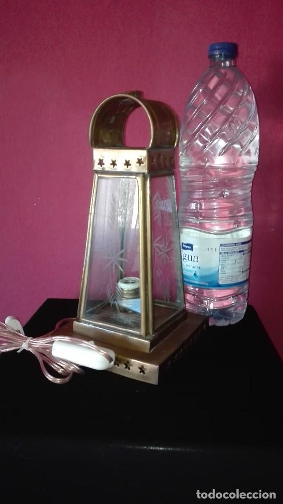 Segunda mano: LAMPARA VITRINA CRISTAL - Foto 12