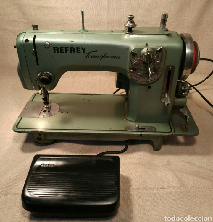 maquina coser refrey transforma 427 - Compra venta en todocoleccion