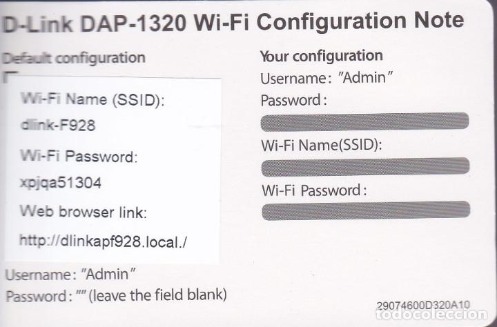 Segunda mano: 10235 -AMPLIFICADOR DE SE&Ntilde;AL DE WI FI MARCA D-LINK - Foto 2