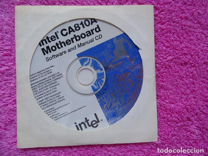 Segunda mano: motherboard intel ca810a software and manual cd 1999 - Foto 2