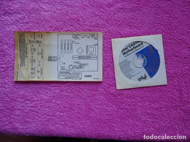 Segunda mano: motherboard intel ca810a software and manual cd 1999 - Foto 1