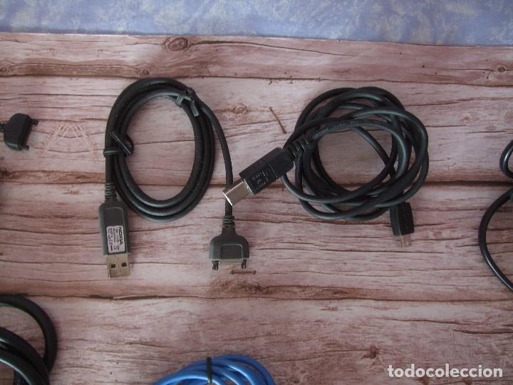 Segunda mano: Lote de cables diferentes tipos (v&iacute;deo, PC, cargador, etc...) - Foto 4