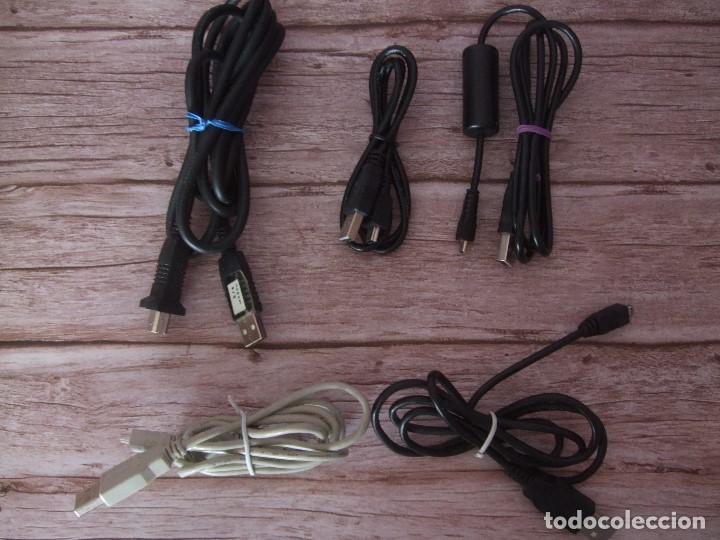 Segunda mano: Lote de cables diferentes tipos (v&iacute;deo, PC, cargador, etc...) - Foto 8
