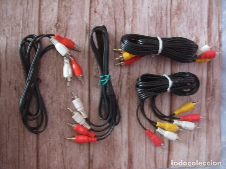 Segunda mano: Lote de cables diferentes tipos (v&iacute;deo, PC, cargador, etc...) - Foto 9