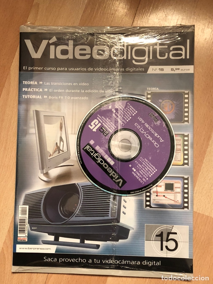 Segunda mano: curso de v&iacute;deo Digital - N&uacute;meros 13, 14, 15 y 16 con CDs - Foto 3