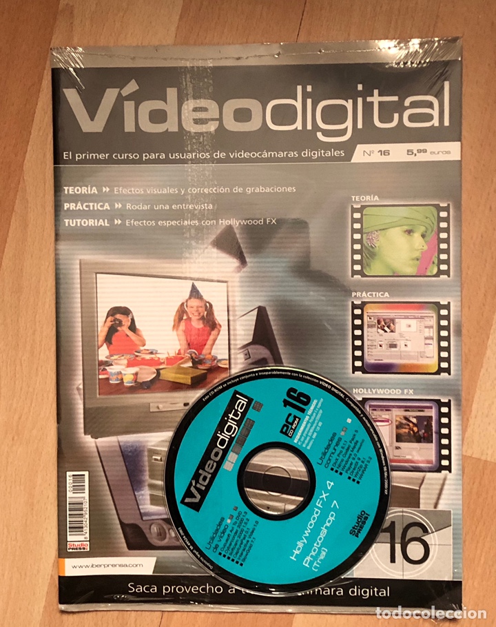Segunda mano: curso de v&iacute;deo Digital - N&uacute;meros 13, 14, 15 y 16 con CDs - Foto 4