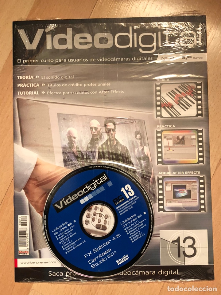 Segunda mano: curso de v&iacute;deo Digital - N&uacute;meros 13, 14, 15 y 16 con CDs - Foto 1