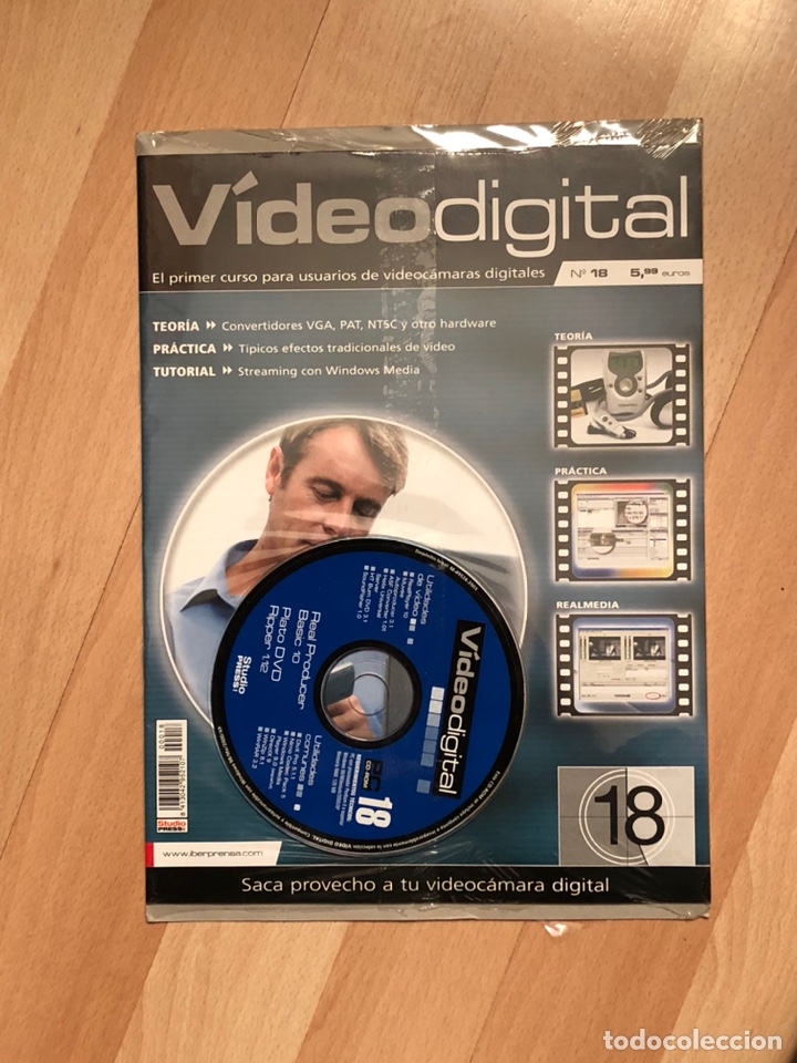 Segunda mano: curso de v&iacute;deo Digital - N&uacute;meros 17, 18, 19 y 20 con CDs - Foto 2