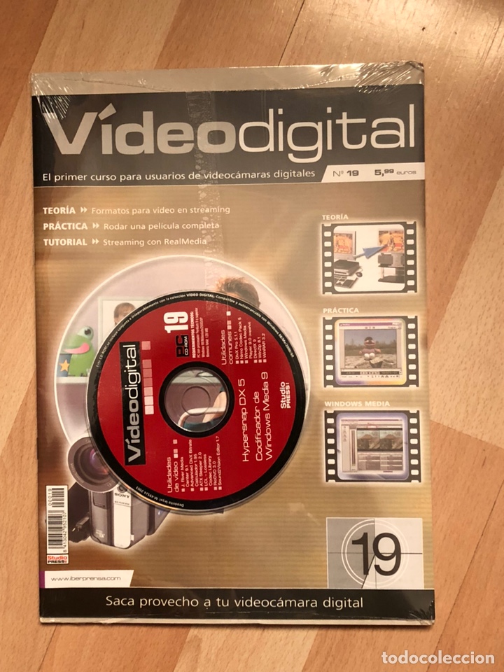 Segunda mano: curso de v&iacute;deo Digital - N&uacute;meros 17, 18, 19 y 20 con CDs - Foto 3