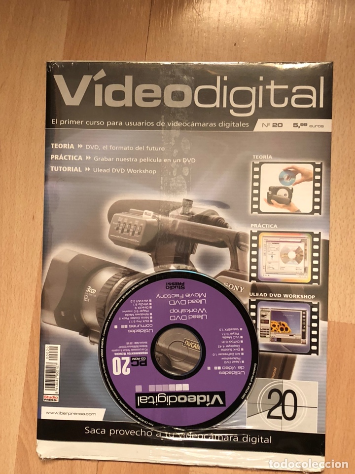 Segunda mano: curso de v&iacute;deo Digital - N&uacute;meros 17, 18, 19 y 20 con CDs - Foto 4