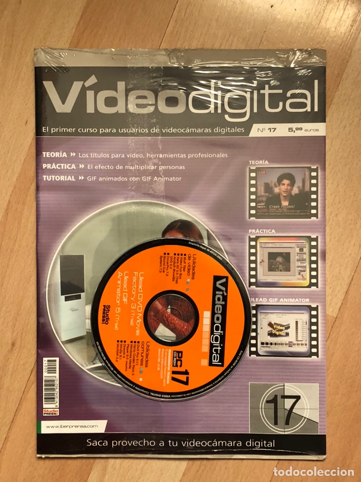 Segunda mano: curso de v&iacute;deo Digital - N&uacute;meros 17, 18, 19 y 20 con CDs - Foto 1
