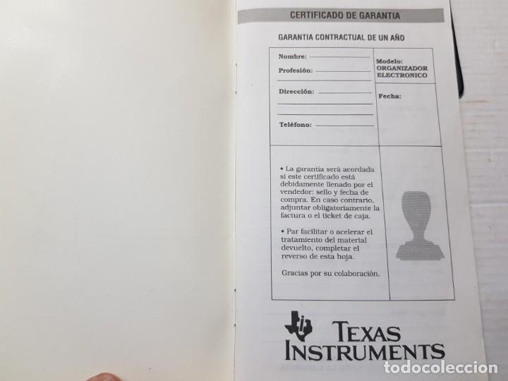 Segunda mano: Calculadora Digital Planner Texas Instruments con manual 1995 - Foto 2