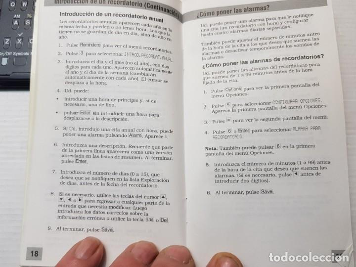 Segunda mano: Calculadora Digital Planner Texas Instruments con manual 1995 - Foto 3