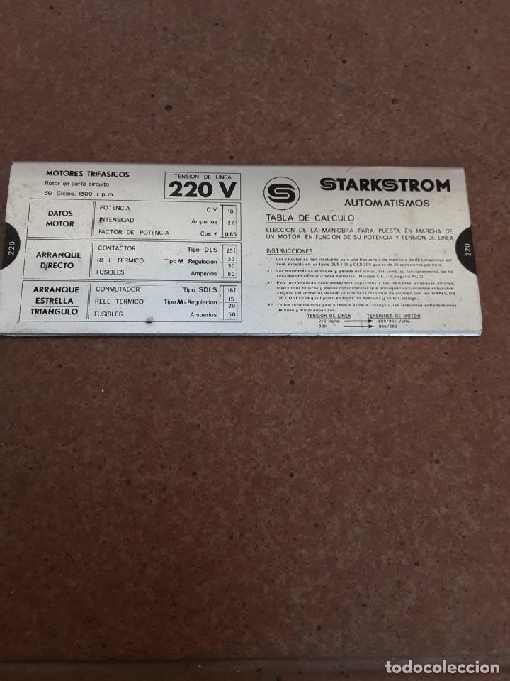 Segunda mano: Tabla de calculo starkstrom - Foto 1