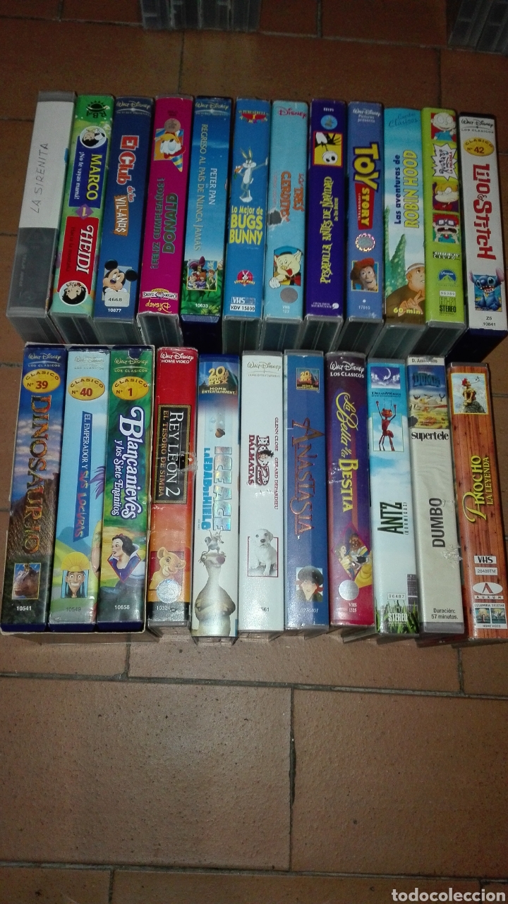 lote 23 películas disney vhs - Buy Other second-hand articles on  todocoleccion