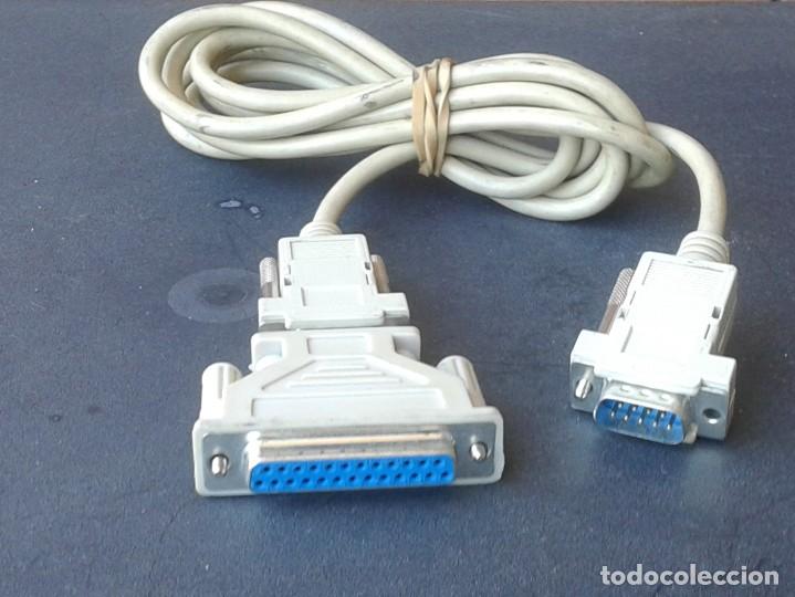 Segunda mano: ANTIGUO CABLE DATOS ORDENADOR - Foto 1
