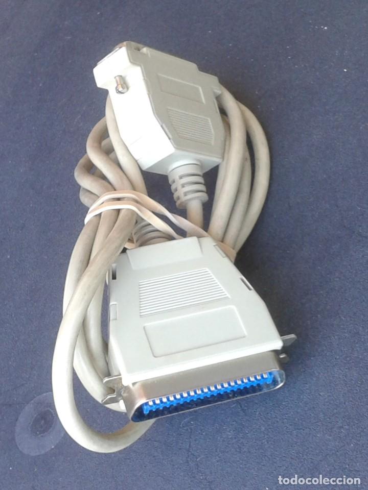 Segunda mano: ANTIGUO CABLE DATOS ORDENADOR - Foto 1