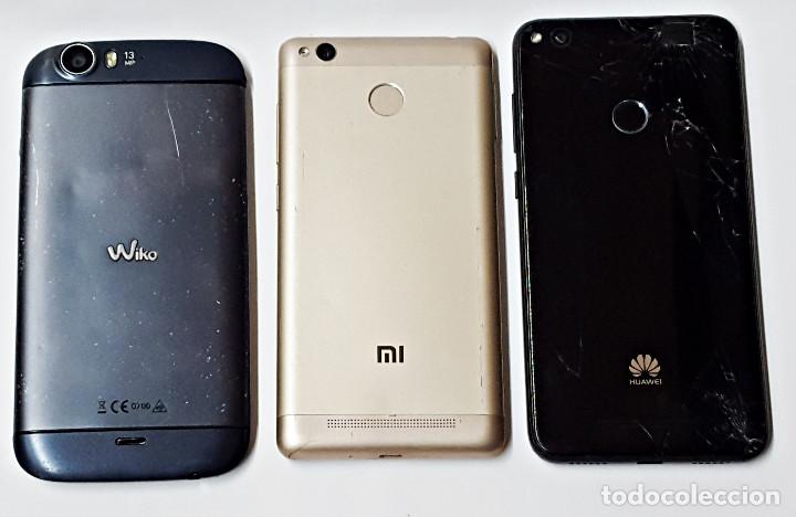 Segunda mano: Lote de 3 Moviles,WIKO, MI y HUAWEI - Foto 2