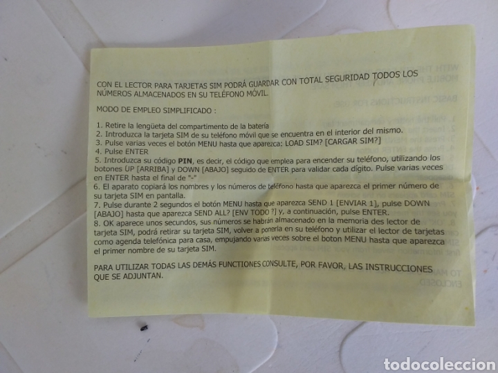 Segunda mano: Lector grabador tarjetas SIM - Foto 3