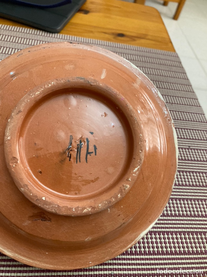 Segunda mano: Taj&iacute;n de terracota decorado a mano - Foto 3