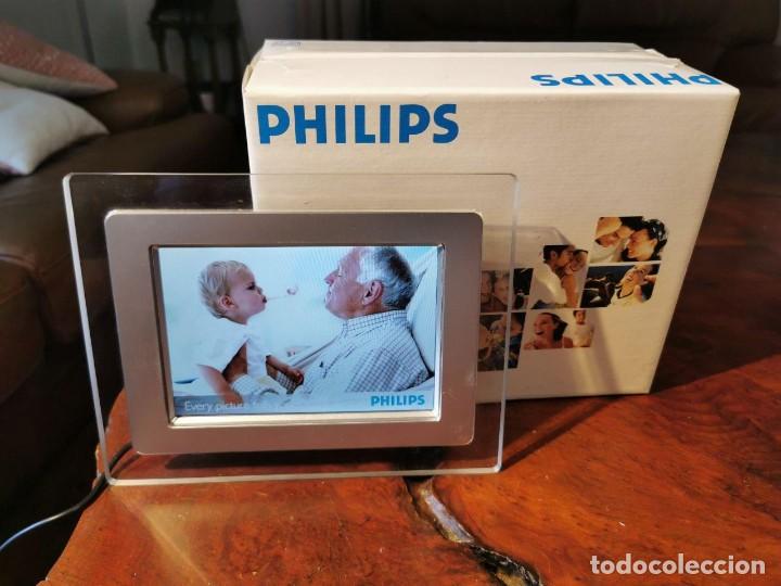 Segunda mano: DISPLAY DE FOTOGRAFIAS MARCA PHILIPS, FUNCIONANDO - Foto 2