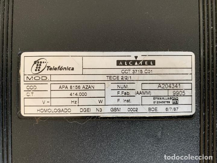 Segunda mano: Telefono Alcatel Teide Telefonica Vintage 90s FUNCIONANDO - Foto 8