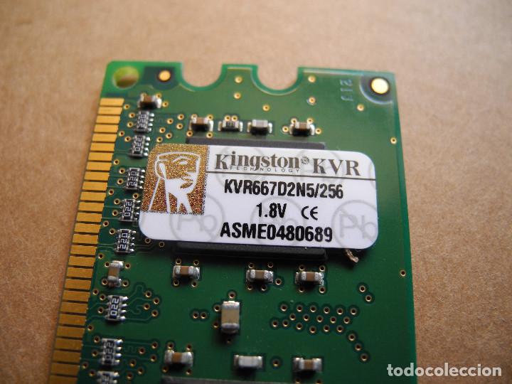Segunda mano: Memoria RAM Kingston 256 MB KVR667D2N5/256 - Foto 2