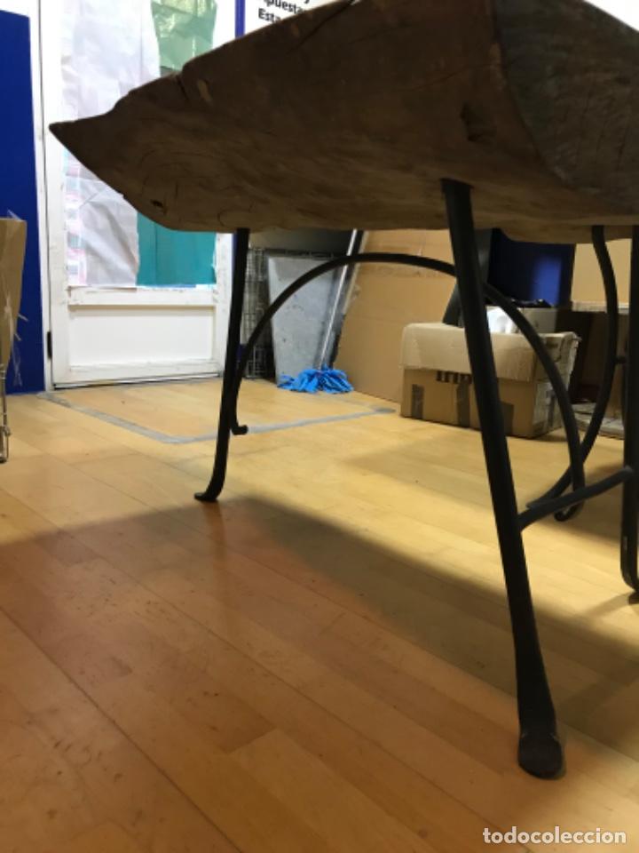 Segunda mano: Mesa ,madera y forja - Foto 1