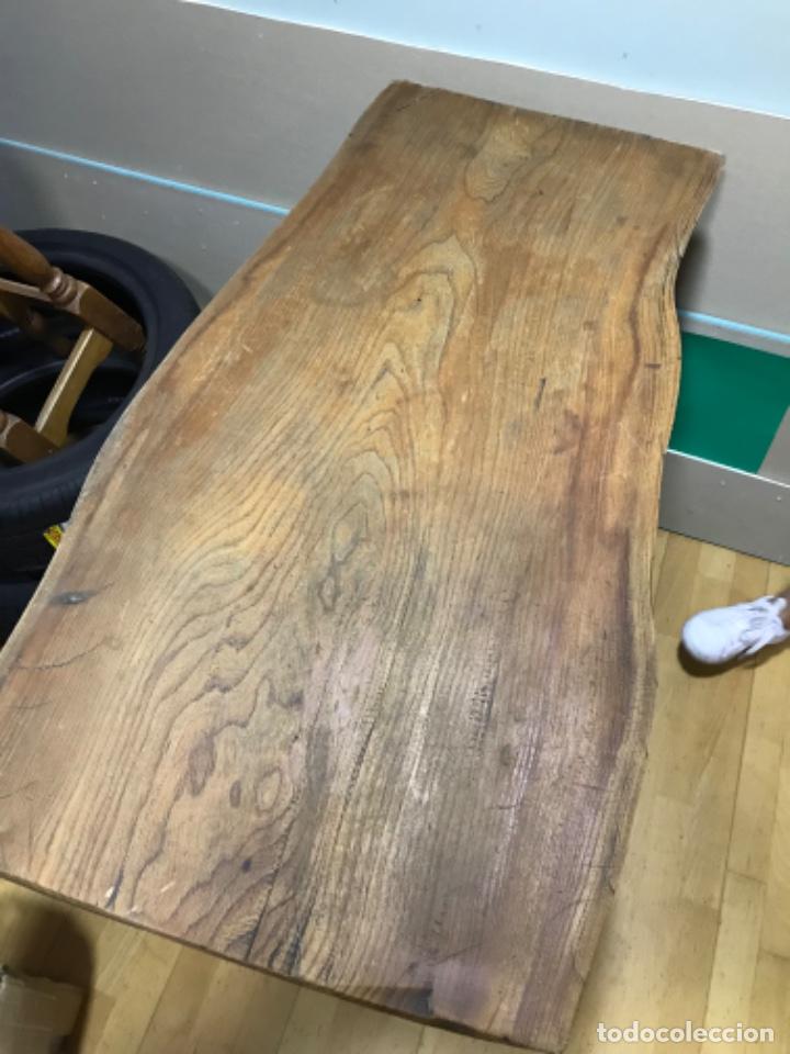 Segunda mano: Mesa ,madera y forja - Foto 1