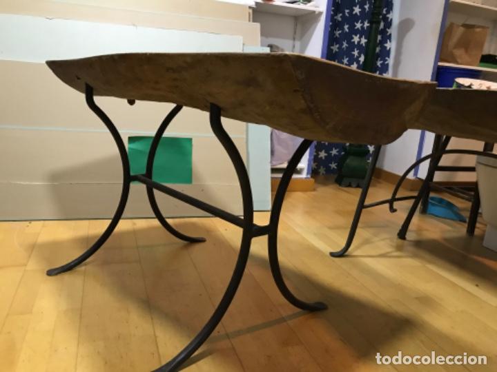 Segunda mano: Mesa ,madera y forja - Foto 2