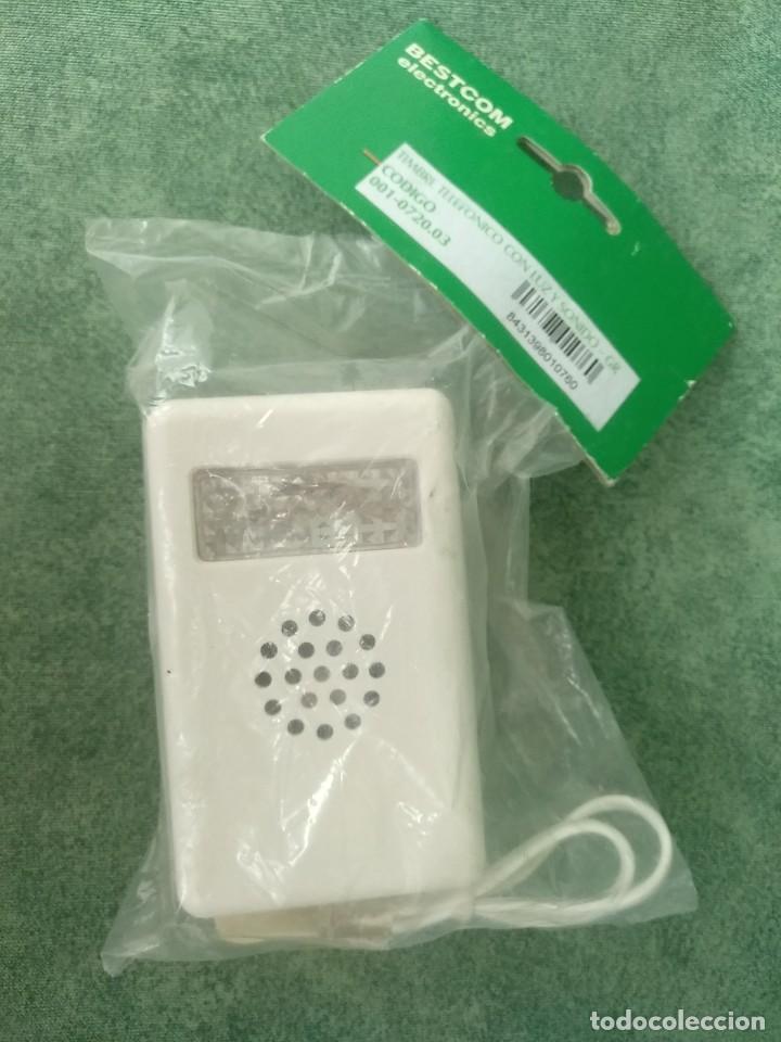 Segunda mano: TIMBRE AUXILIAR SUPLETORIO CON LUZ Y SONIDO - Foto 1