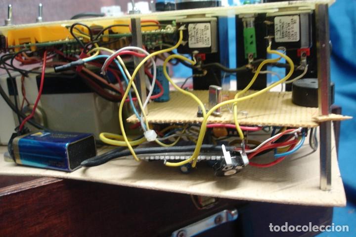 Segunda mano: ANTIGUA CAJA DE MADERA CON INSTRUMENTOS DE MEDIDA - Foto 5