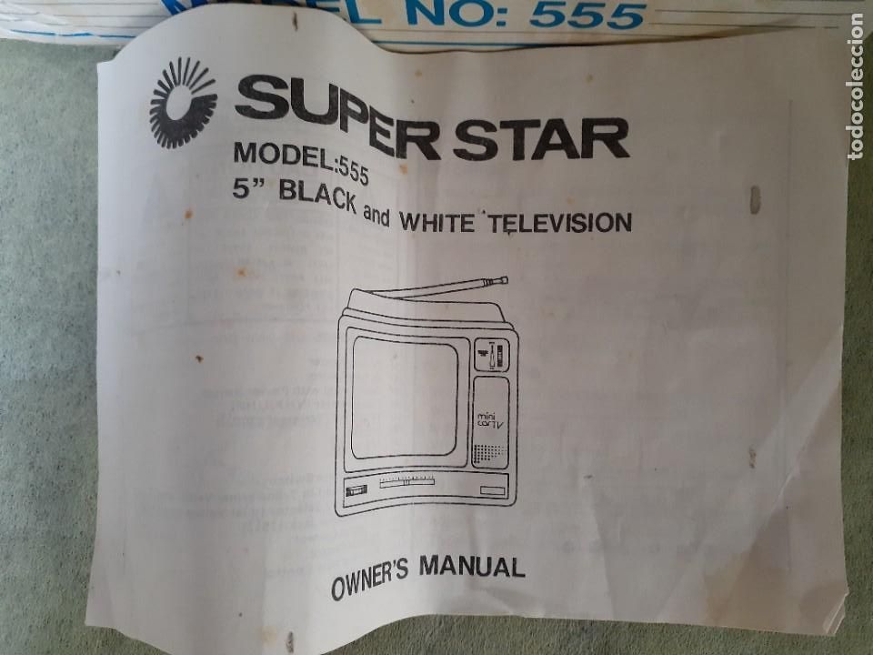 Segunda mano: ANTIGUA TV DE 5&rdquo; SUPER STAR - Foto 6