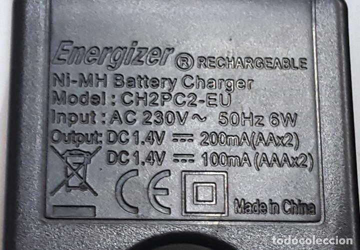 Segunda mano: 2 Cargadores de pilas ENERGIZER MODEL.CH2PC2. - Foto 4