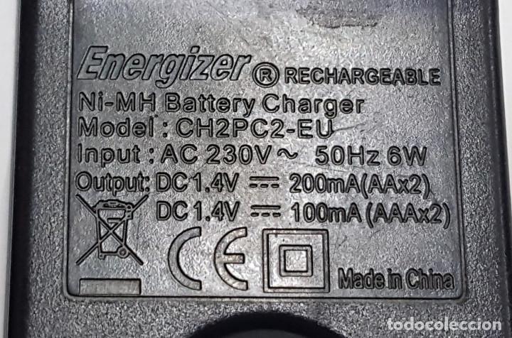 Segunda mano: 2 Cargadores de pilas ENERGIZER MODEL.CH2PC2. - Foto 5