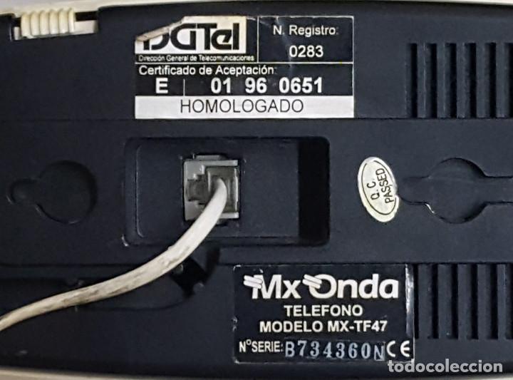Segunda mano: Telefono MX-ONDAS MODELO. MX-TF 47 - Foto 4