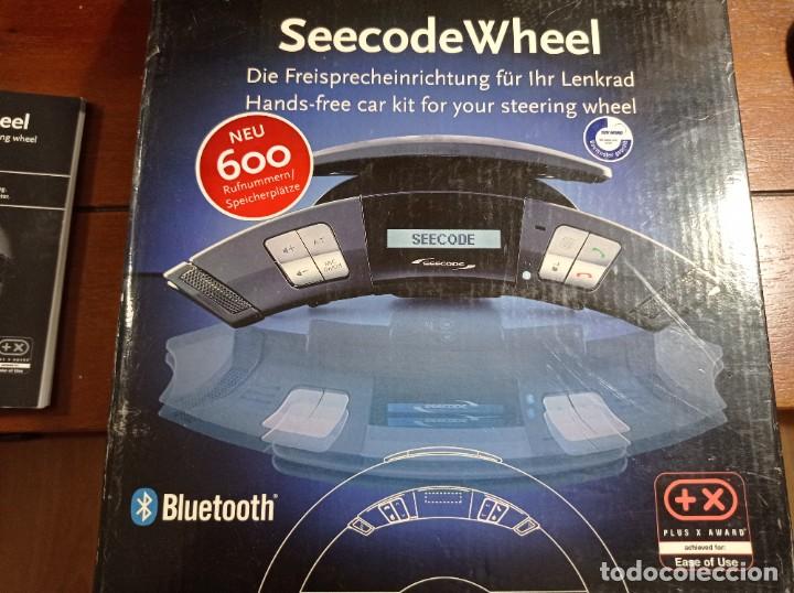 Segunda mano: Manos libres Bluetooth SeeCode para el volante - Foto 1