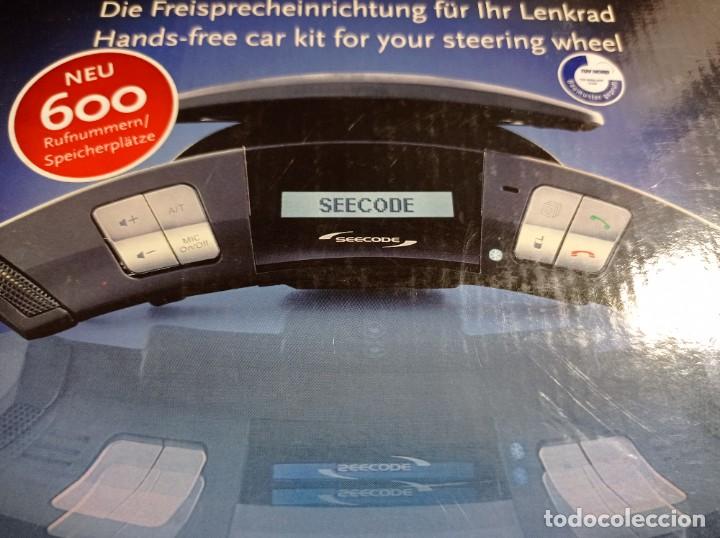 Segunda mano: Manos libres Bluetooth SeeCode para el volante - Foto 2