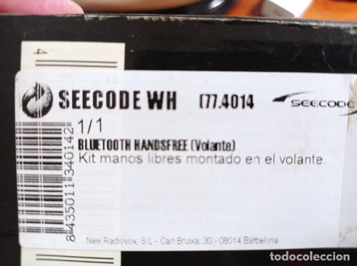 Segunda mano: Manos libres Bluetooth SeeCode para el volante - Foto 8