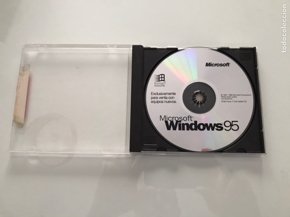 Segunda mano: Licencia original Windows 95 - Foto 1