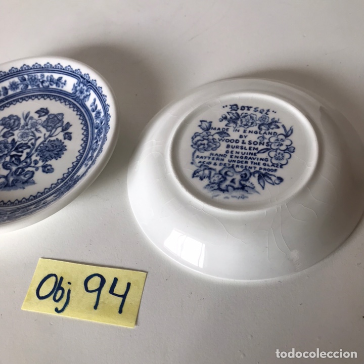Segunda mano: PAREJA DE PLATILLOS - MADE IN ENGLAND - Foto 2