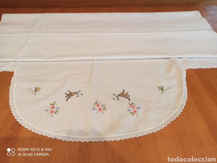 Segunda mano: Sabana y almohada antigua para cuna - Foto 7