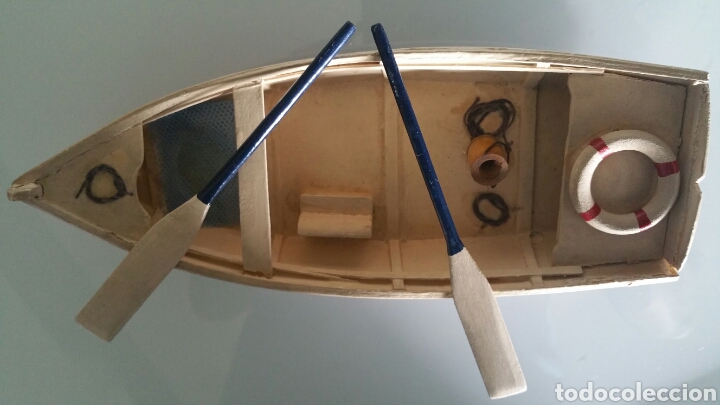 Segunda mano: Barca de madera realizada de forma artesanal. - Foto 2
