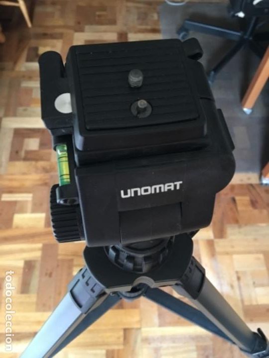 Segunda mano: Tr&iacute;pode de v&iacute;deo Unomat SVA 40 a&ntilde;os 90 - Foto 6