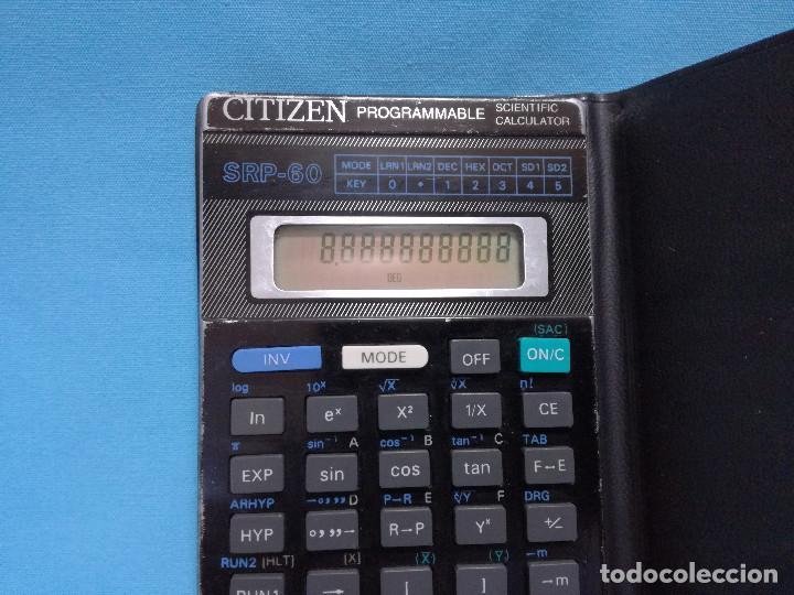 Segunda mano: CALCULADORA - CITIZEN SRP-60 (FUNCIONA) - Foto 3
