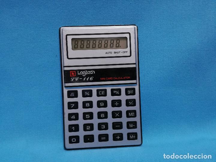 Segunda mano: CALCULADORA - LOGITECH LC-116 MINI (FUNCIONA) - Foto 2