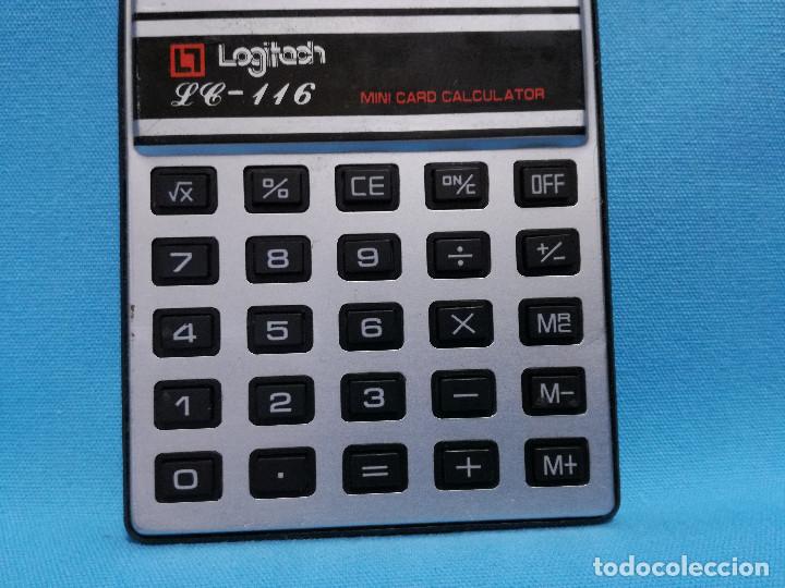 Segunda mano: CALCULADORA - LOGITECH LC-116 MINI (FUNCIONA) - Foto 3