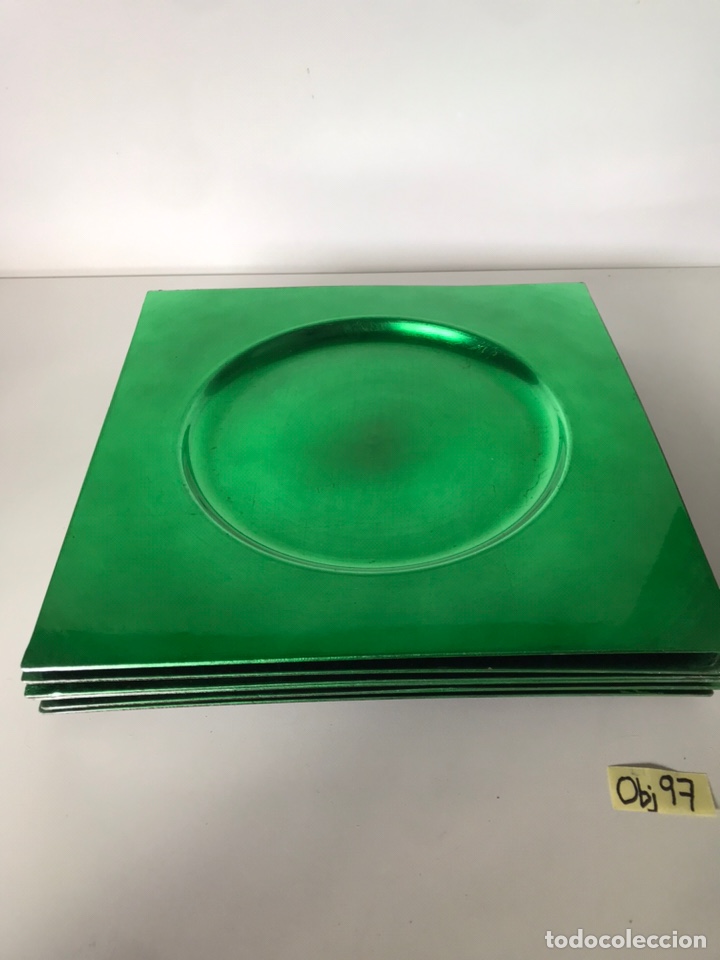 Segunda mano: JUEGO DE PLATOS RETRO - PL&Aacute;STICO DURO - Foto 2