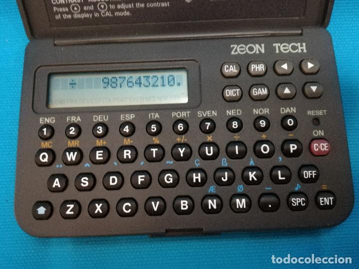 Segunda mano: CALCULADORA TRADUCTOR - ZEON TECH (FUNCIONANDO) - Foto 3